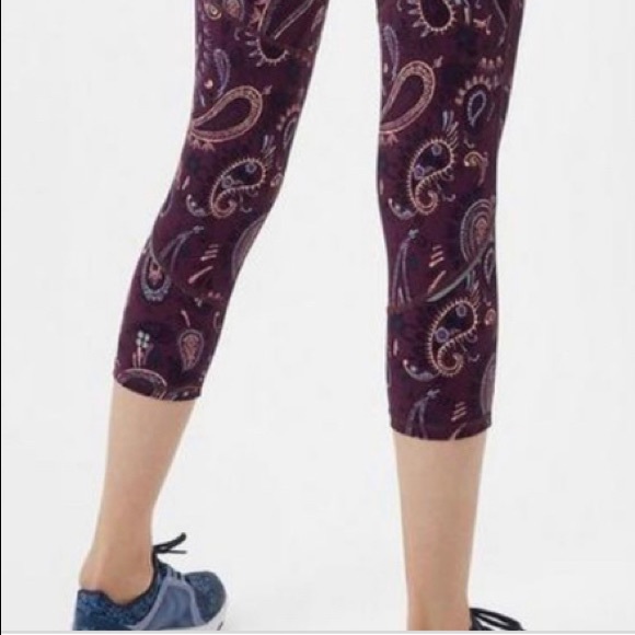 Sweaty Betty Power Crop Leggings Multipaisley - Picture 2 of 4